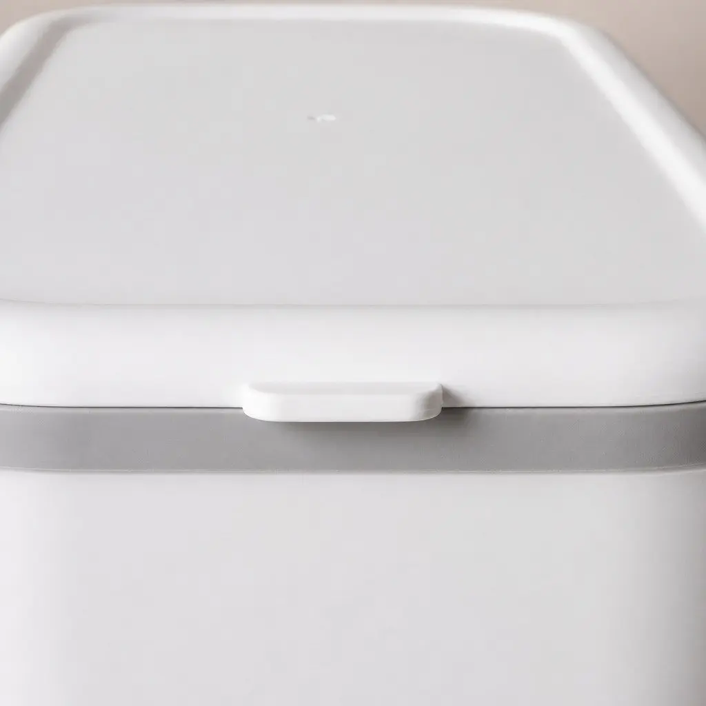 Cereal Dispenser Food Grade Plastic 12L White and Grey