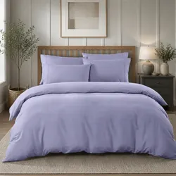 Bamboo Cooling 2000TC 6-Piece Bedding Combo Set King Fitted Sheet Quilt Cover