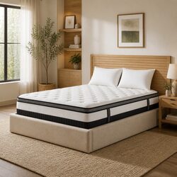 Versatile Hybrid Pocket Spring Mattress for All Sleepers