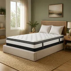 Comfort-Driven King Single Euro Top Pocket Spring Mattress