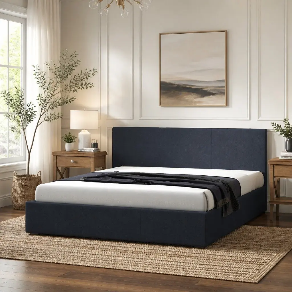 Gas Lift Bed Frame to Maximize Bedroom Space