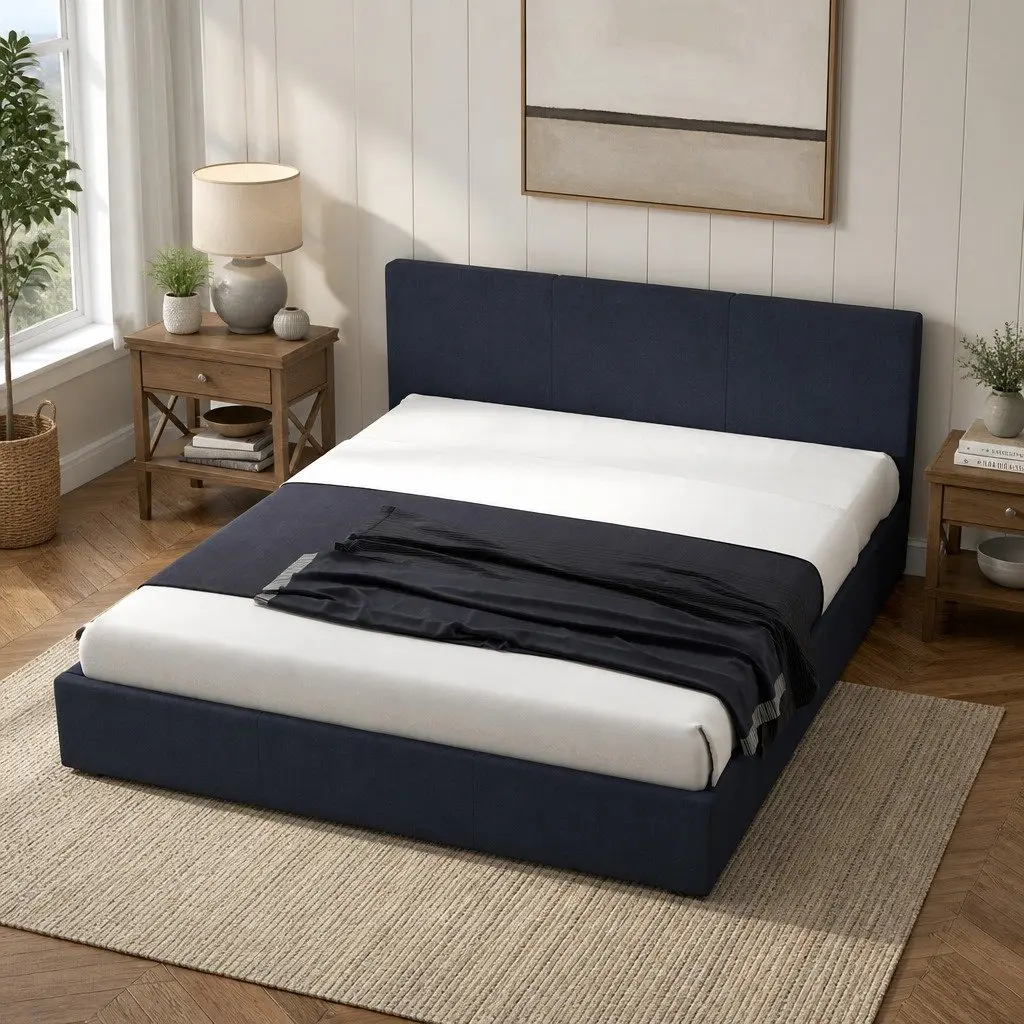 Gas Lift Bed Frame to Maximize Bedroom Space