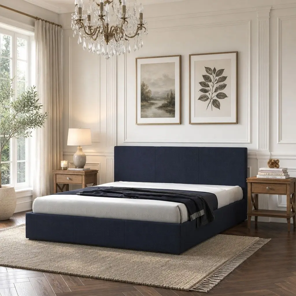Gas Lift Bed Frame to Maximize Bedroom Space