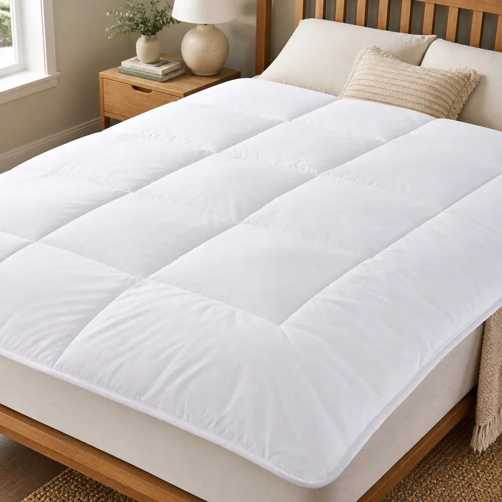 Double Quilt Eco-Silk Touch 260GSM Lightweight Breathable Bedding Comforter 180cm x 210cm