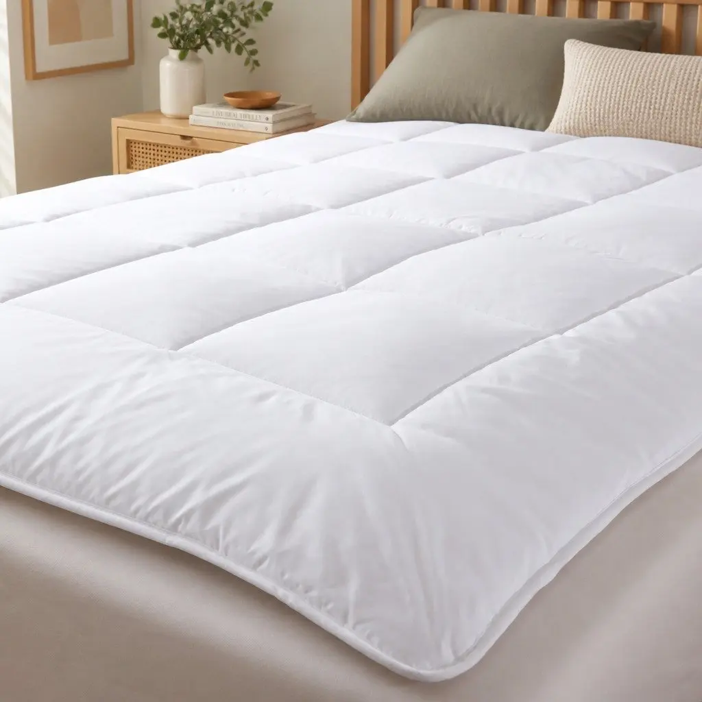 Super King Quilt 240x270cm Lightweight Breathable Microfibre Silk Fill Cotton