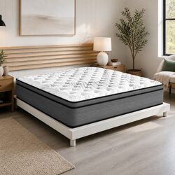 Ideal for Comfort: King Size 5 Zone EuroTop Mattress