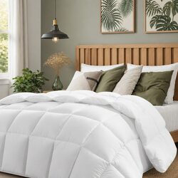 Double Silk Touch Quilt 360GSM Antibacterial Hypoallergenic All-Season Bedding