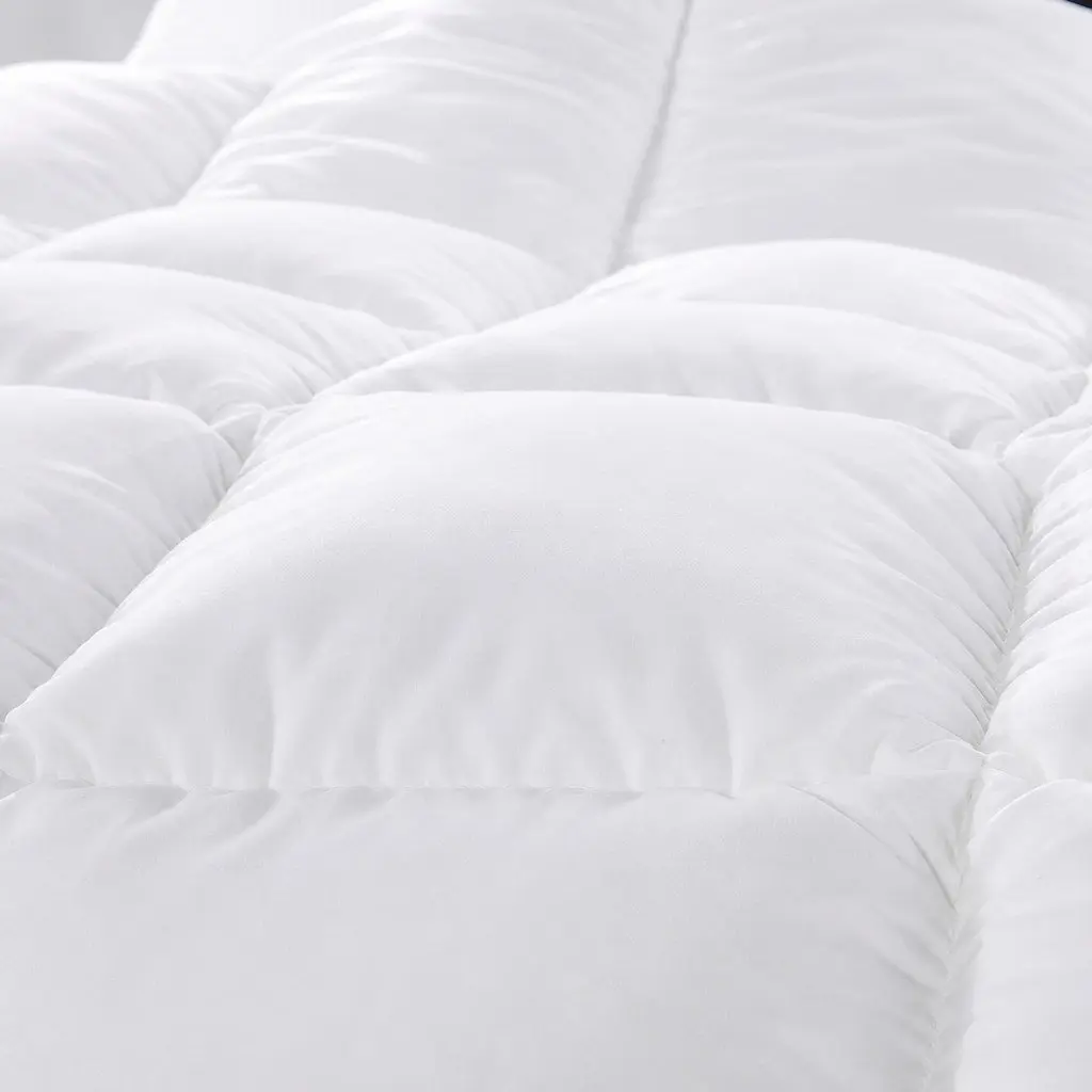 Goose Feather Down Quilt King Single 500GSM All-Season Pure Soft Cotton Cover