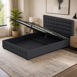 Functional Gas Lift Bed Frame for Any Home