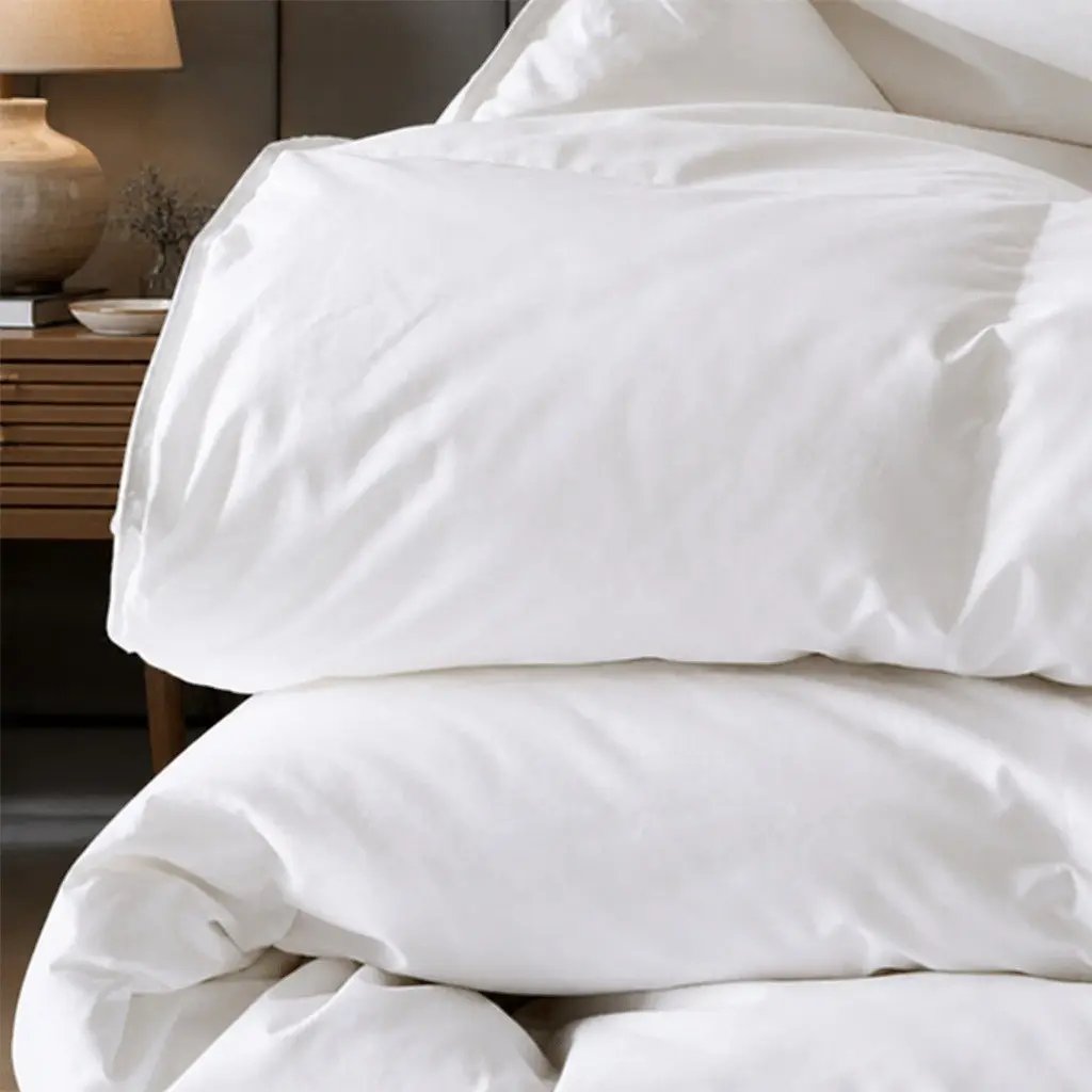 Duck Feather Down Quilt 500GSM Double 95% Feather 5% Down Ultra Soft Cotton