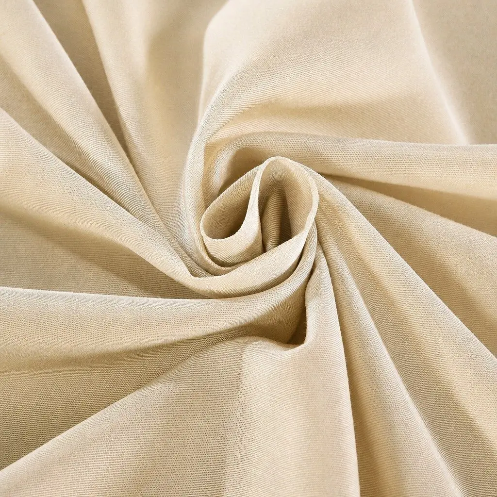 King Size Sheet Set Bamboo Blend 1000TC Dark Ivory Hypoallergenic Breathable Thermal Regulating Bed and Bath Collection