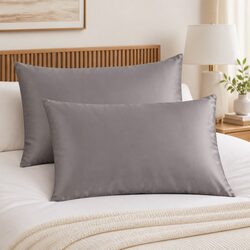 Real Use Cases for Charcoal Silk Pillowcase Twin Pack 51x76cm