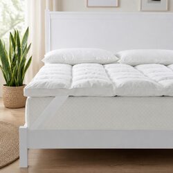 Practical Duck Feather Down Mattress Topper for Your Home