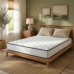 King Mattress Bonnell Spring 5-Zone Pressure Relief Foam Support Bed 183cm