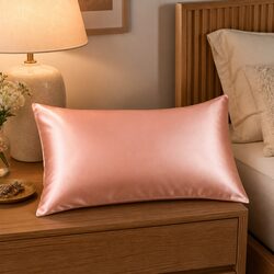 Silk Pillowcase Mulberry Pure Luxury Bedding Sleep Comfort Hair Skin Care