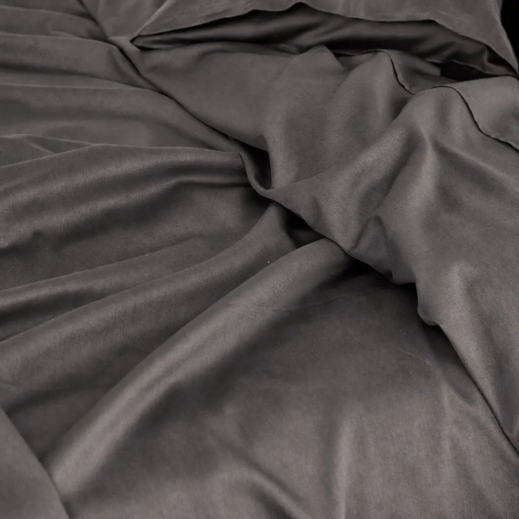 Queen Bamboo Cotton Sheet Set 1000TC Flat Fitted Pillowcases Bedroom Bedding