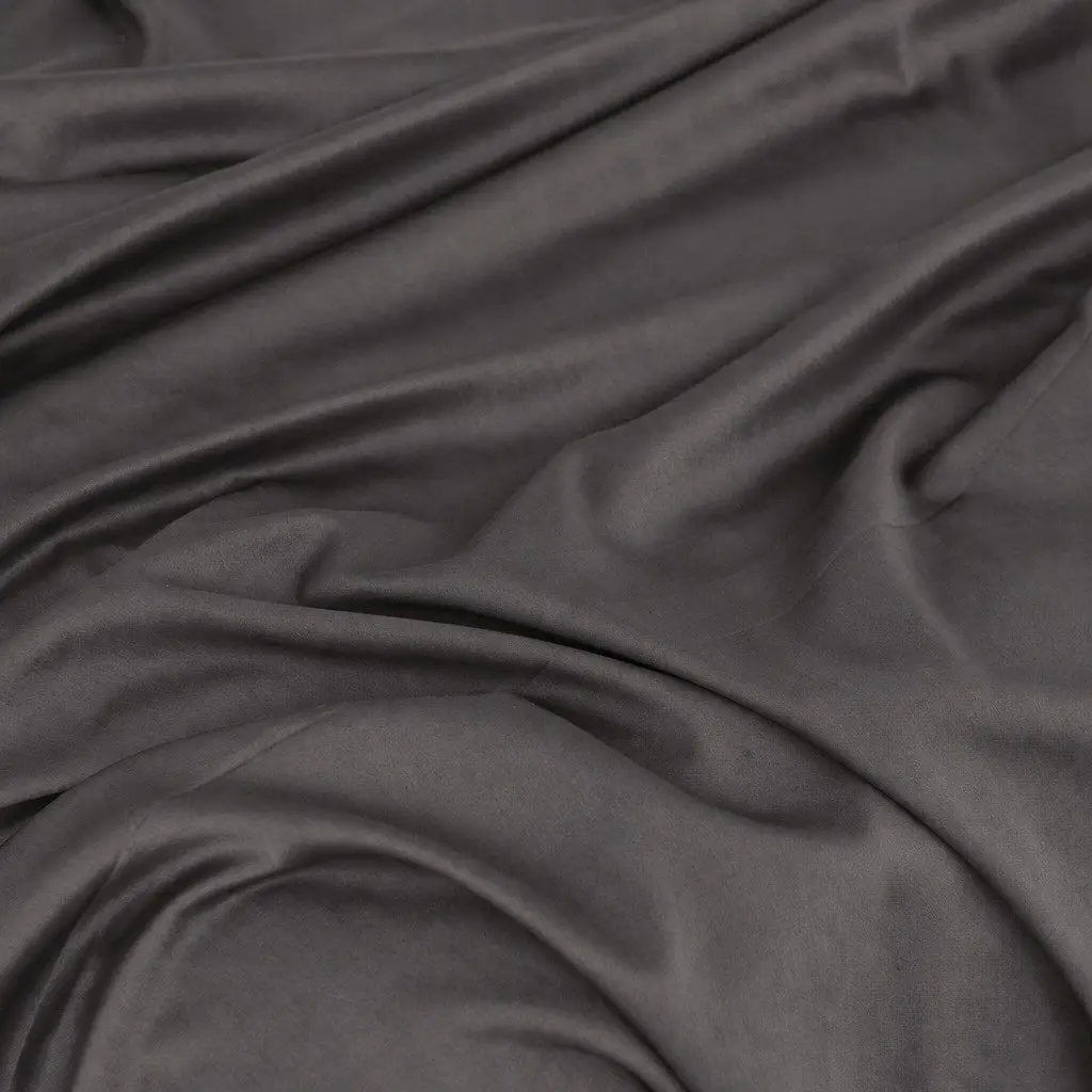 King Size Sheet Set Bamboo Cotton Blend Pewter 1000 Thread Count Flat Fitted Pillowcases