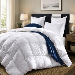 Versatile Goose Feather Down Quilt for Everyday Comfort