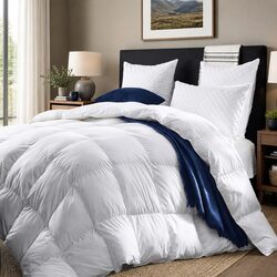 Ideal for Year-Round Comfort: Goose Down Quilt 500GSM