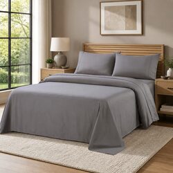 Practical King Size Sheet Set – 4 Piece Bedding Essentials