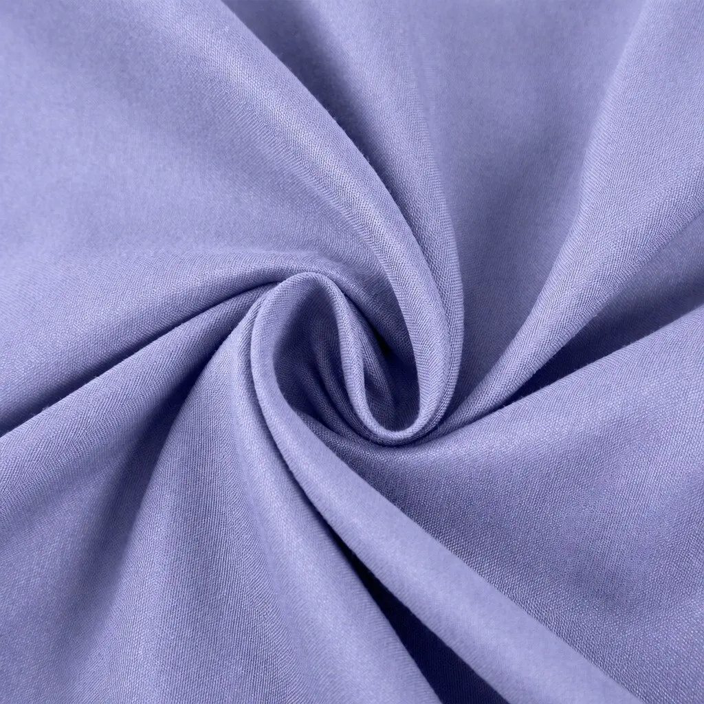Cooling Bamboo Sheet Set 2000TC Hypoallergenic Single Bed Fitted Flat Pillowcase Mid Blue