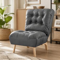 Practical Grey Accent Recliner Chair for Relaxation