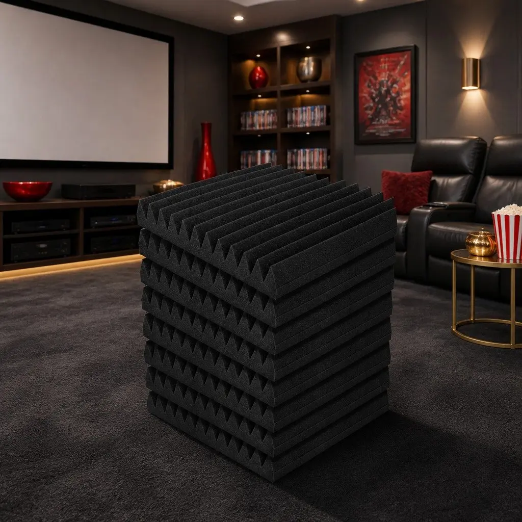 Acoustic Foam Panels for Home Studios 40pcs