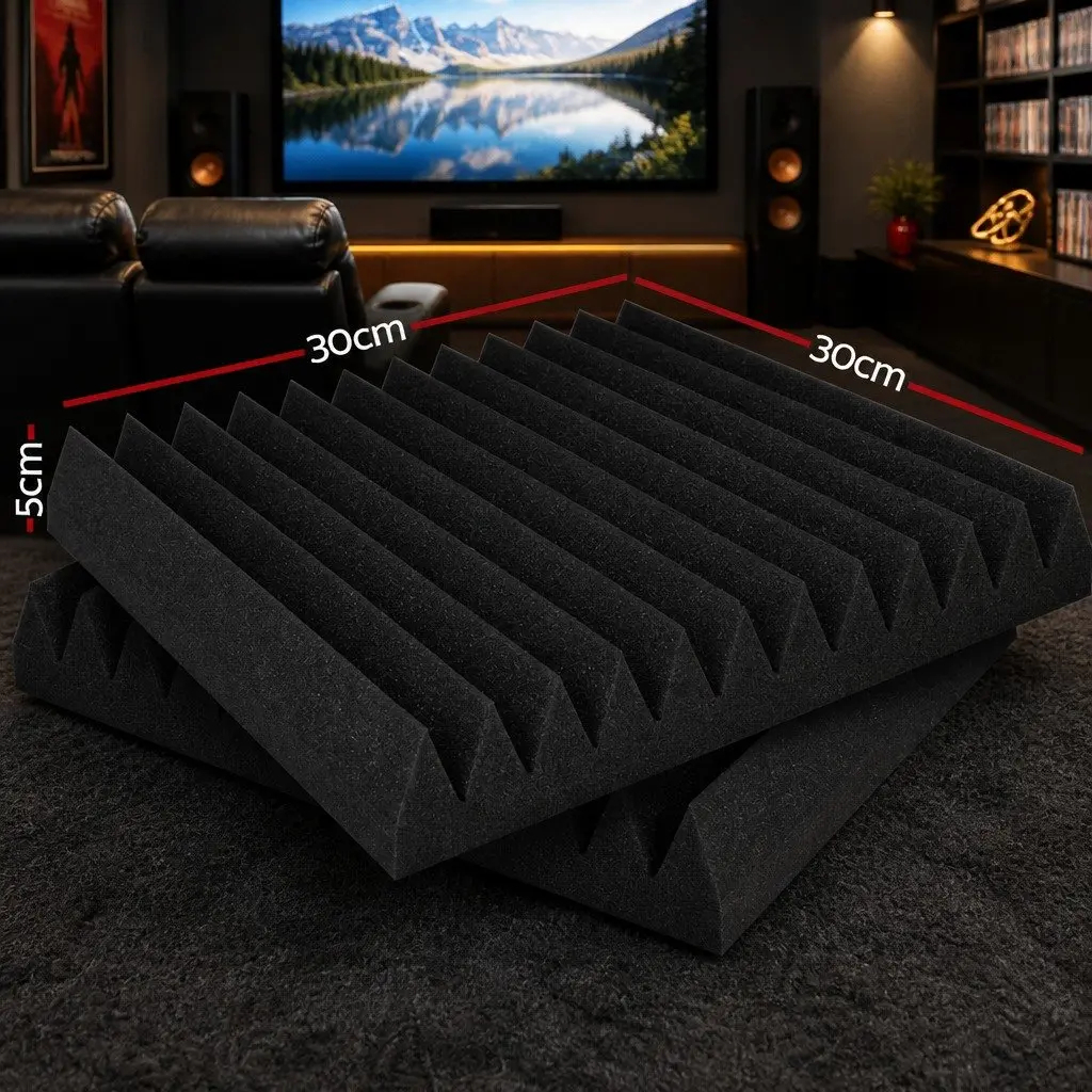 Acoustic Foam Panels for Home Studios 40pcs