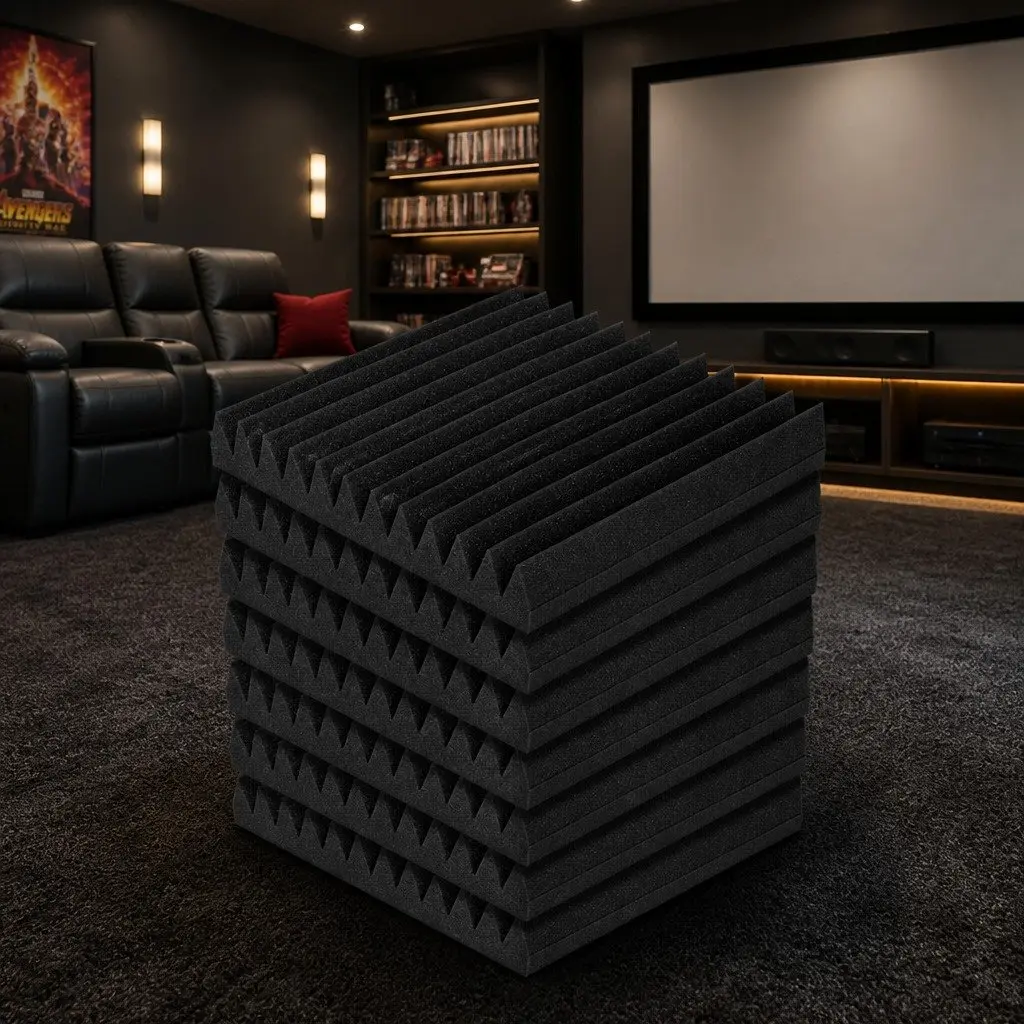 Acoustic Foam Panels for Home Studios 40pcs