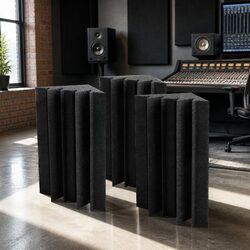 Practical Corner Bass Trap Acoustic Foam for Your Home