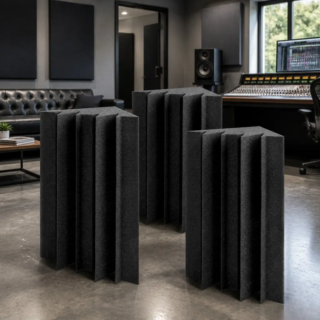 Acoustic Foam Corner Bass Trap for Home Use