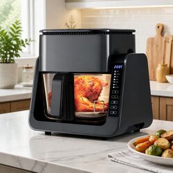 Practical 2-in-1 Air Fryer for Everyday Cooking
