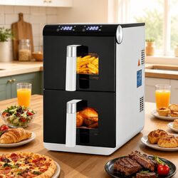 Practical 11L Dual Zone Air Fryer for Busy Kitchens