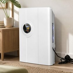 2L Portable Dehumidifier Air Purifier LED Display Remote Control Hose Drainage