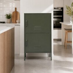 Functional Green Buffet Cabinet for Your Living Space