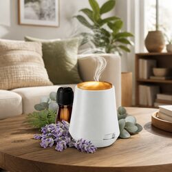 Essential Mist Diffuser Peace Lavender Eucalyptus Sage Aromatherapy Home