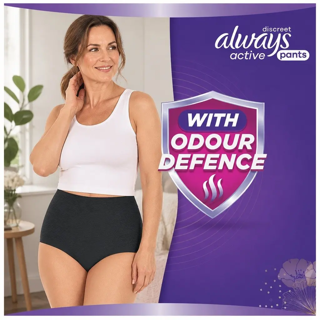 Adult Absorbent Pants Large 16-22 95-125cm Discreet Incontinence Protection 8