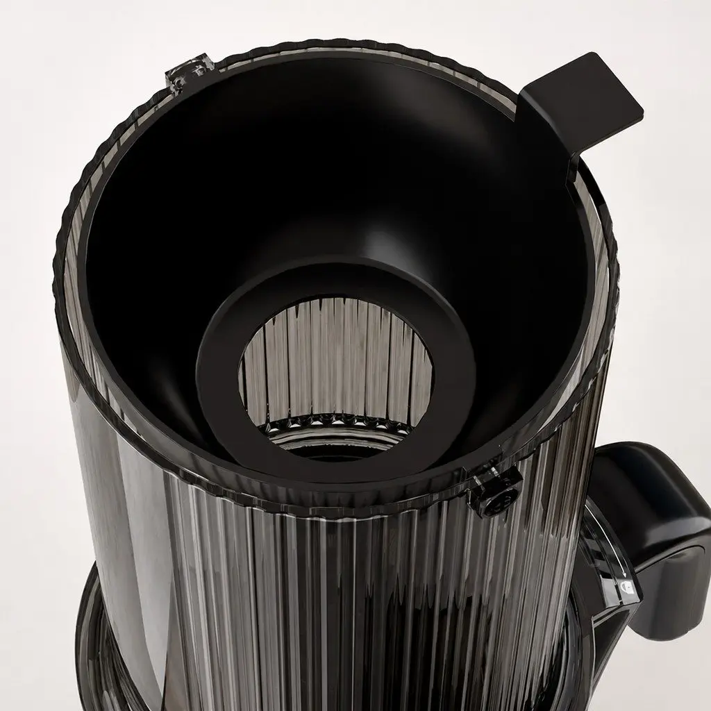 Cold Press Juicer Electric 200W Stainless Steel 12cm Black