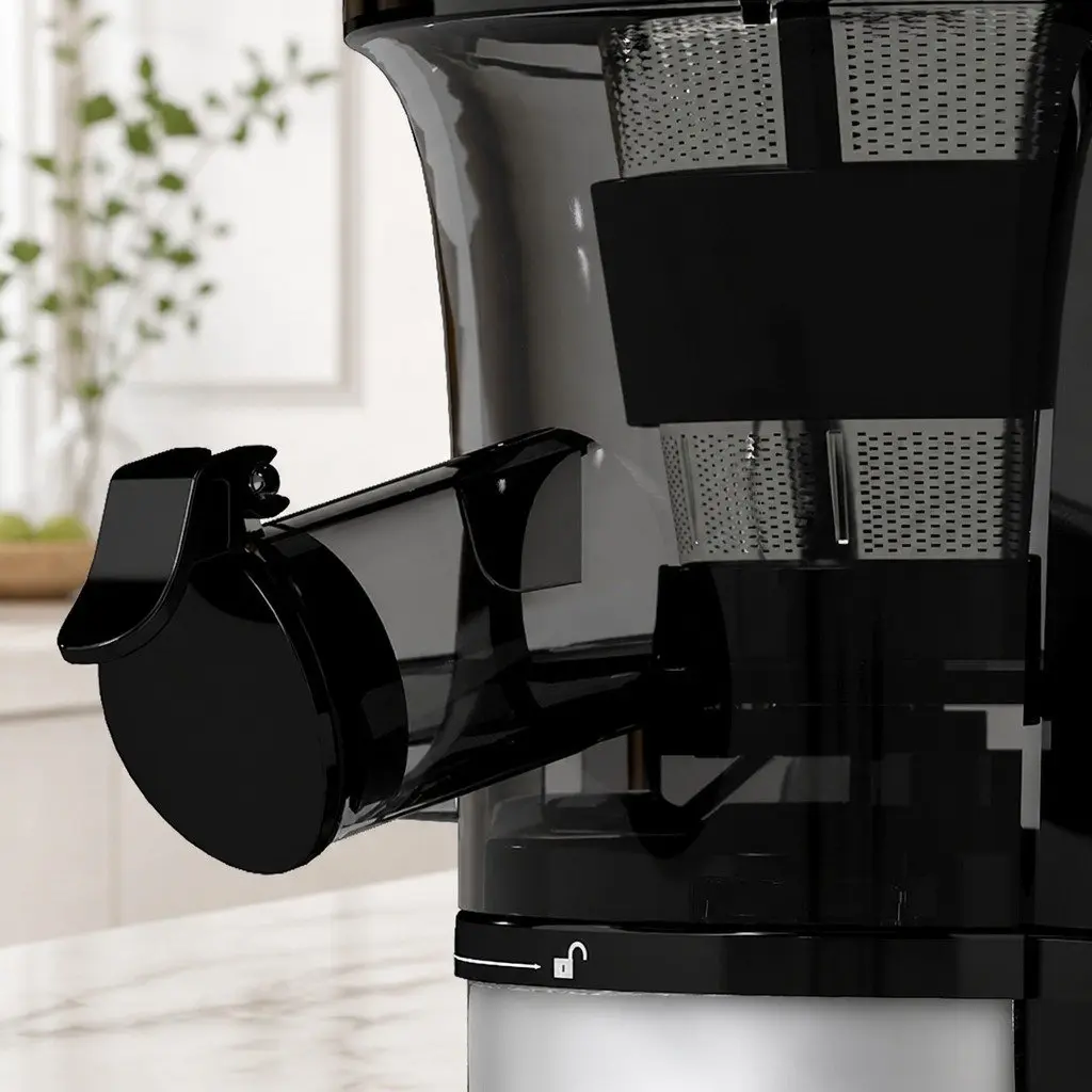Slow Juicer Cold Press Juice Extractor 150W Black PC Body