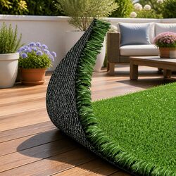 Perfect Fit: 2x5m Olive Turf for Your Home Spaces