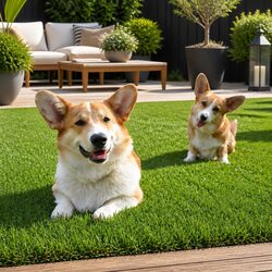 Versatile Synthetic Grass Roll 1m Wide for All Areas