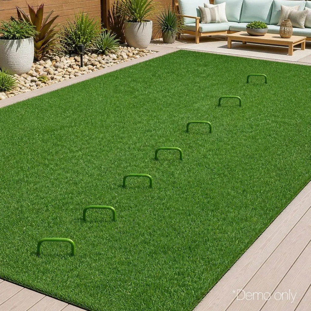 Synthetic Grass Pins Galvanized Steel 150mm U-Shape 200 Piece