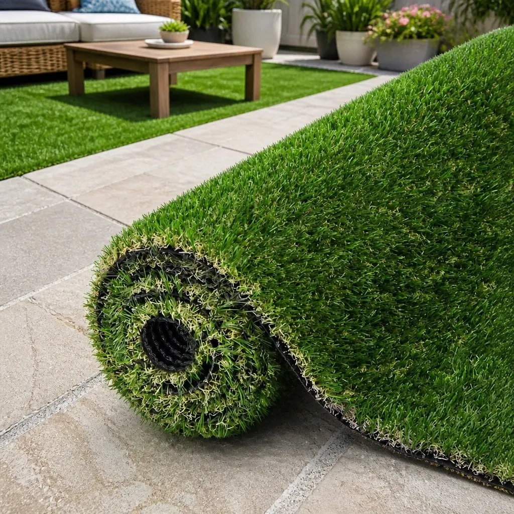 30mm Pile Height Synthetic Turf for Various Settings