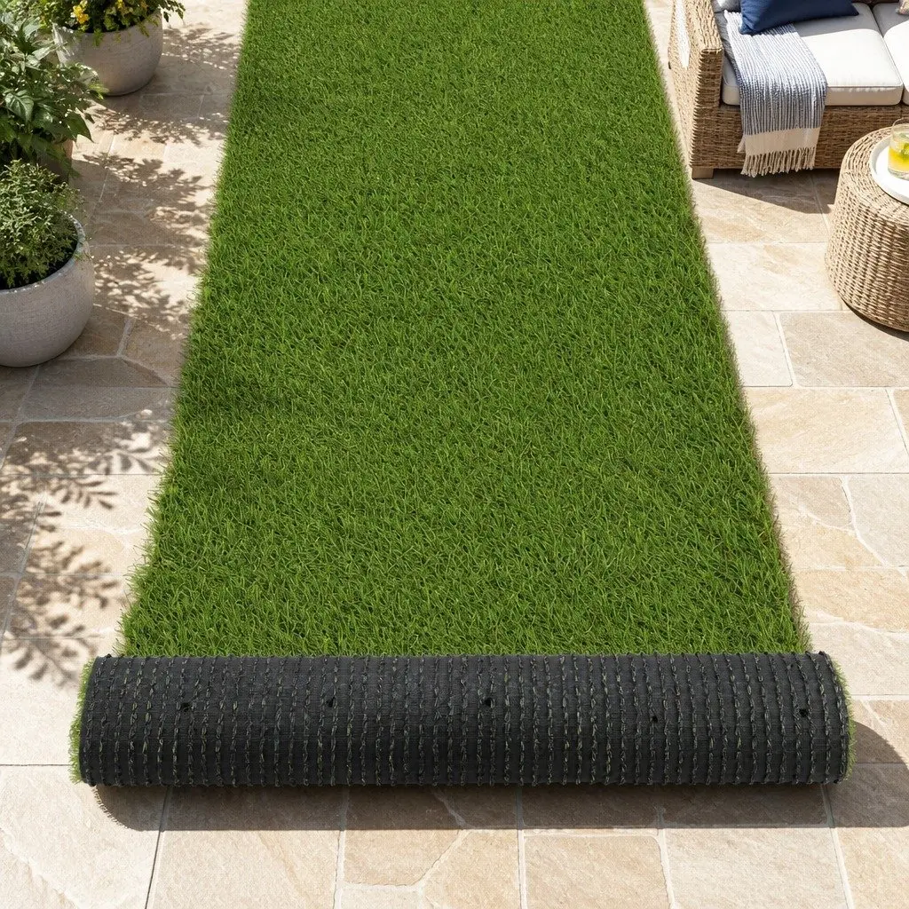 30mm Pile Height Synthetic Turf for Various Settings