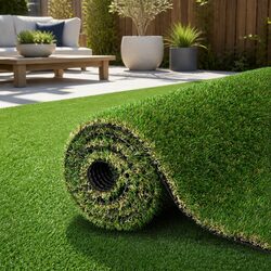 Synthetic Grass for Patios and Backyards, Easy to Install