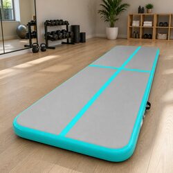 Air Track Mat Gymnastics Tumbling 3M x 1M Inflatable Training Fitness Home