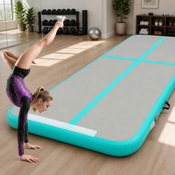 Inflatable Air Track Mat for Practical Home Training Solutions