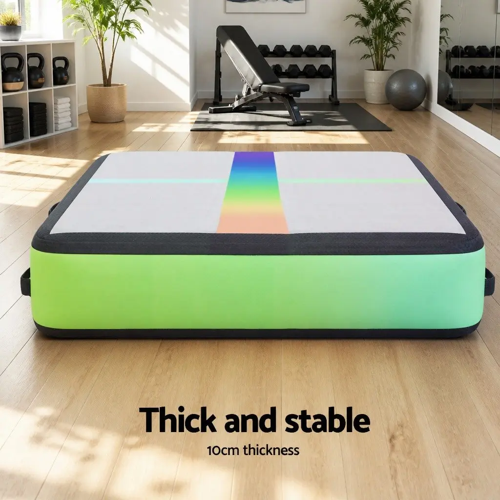 Air Track Mat Inflatable 4M Gymnastics Tumbling Exercise Cheerleading Training