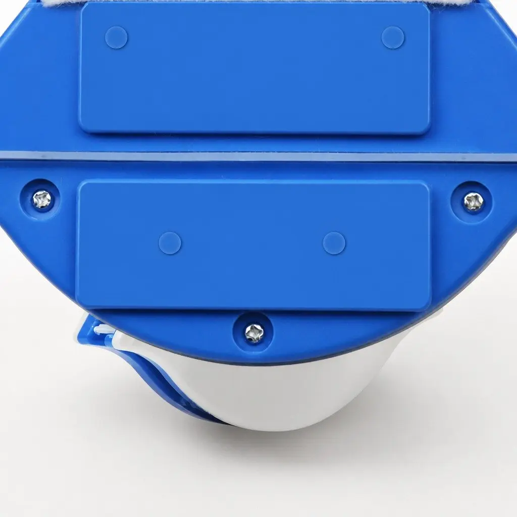 Magnetic Window Cleaner Double Sided Glass Wiper 16cm x 13.5cm x 7cm Blue