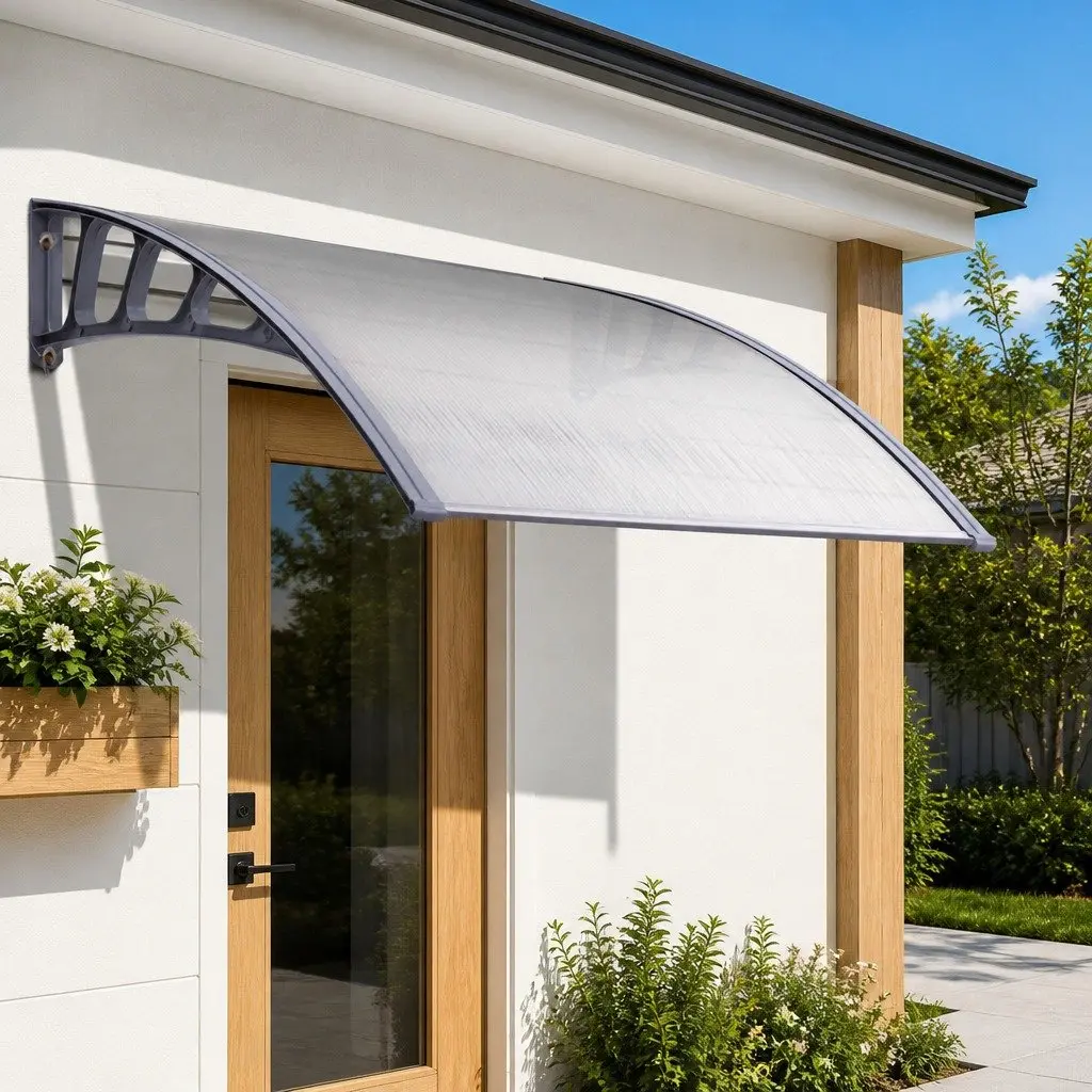1.5m x 3m Clear Awning for Doors and Windows